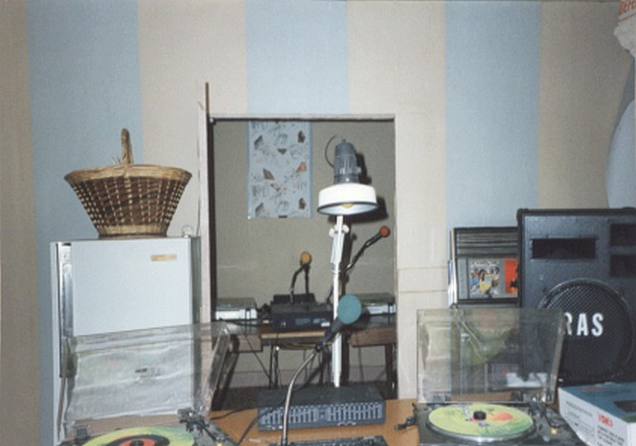 Studio Radio Amicale Souilly - Vue sur le studio "direct"